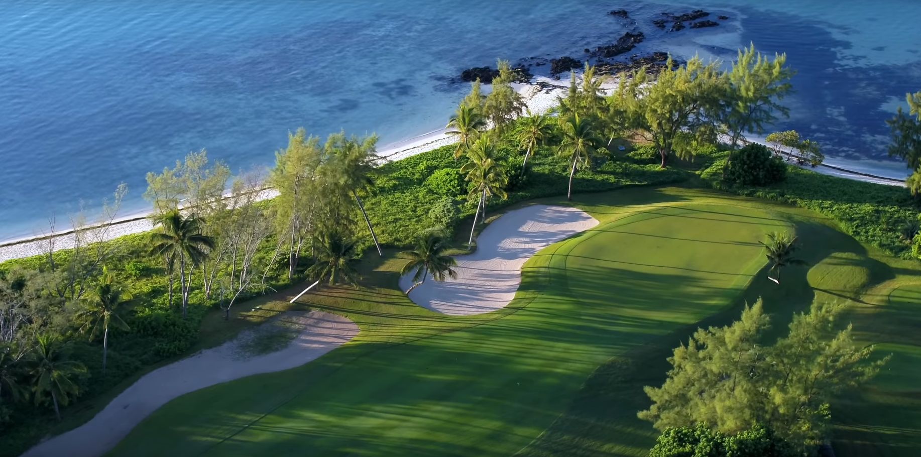 Golfspielen auf Mauritius