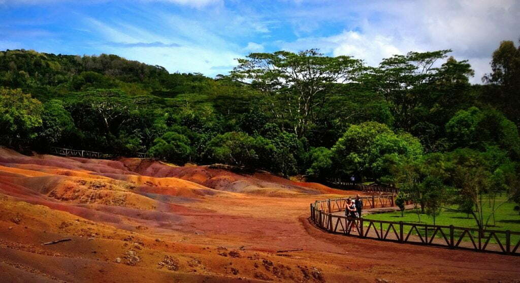 Siebenfarbige Erde - Mauritius