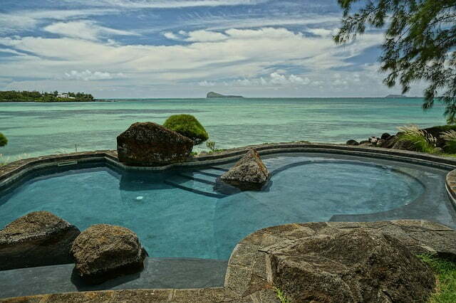 Insel-Mauritius.de - Ausblick vom Pool