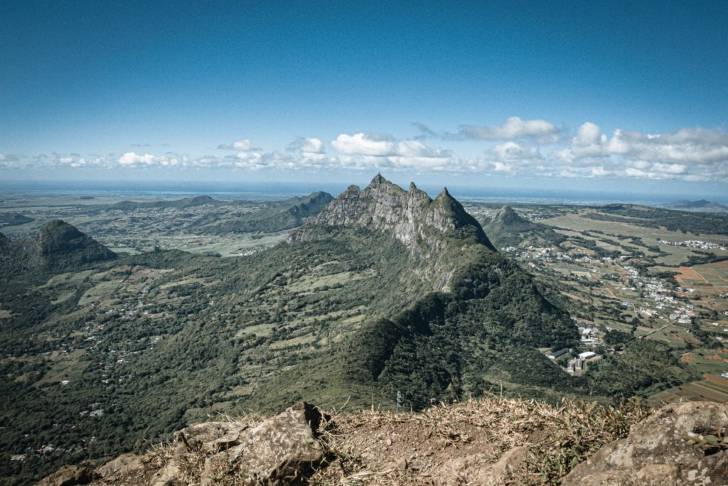 Bergkette von Mauritius